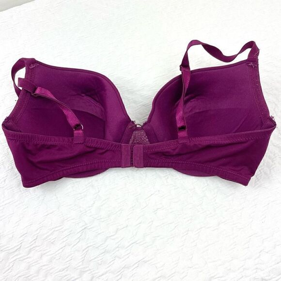 BUY 1 GET 1 FREE Maidenform 36d purple lace sexy comfortable bra - Picture 3 of 10